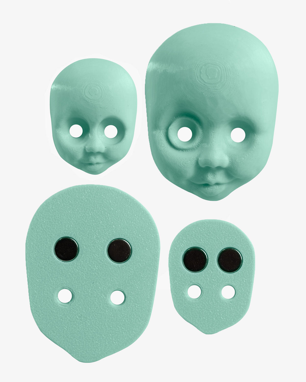 Baby Mini Magnets (2 Pack) - Seafoam - So iLL - So iLL