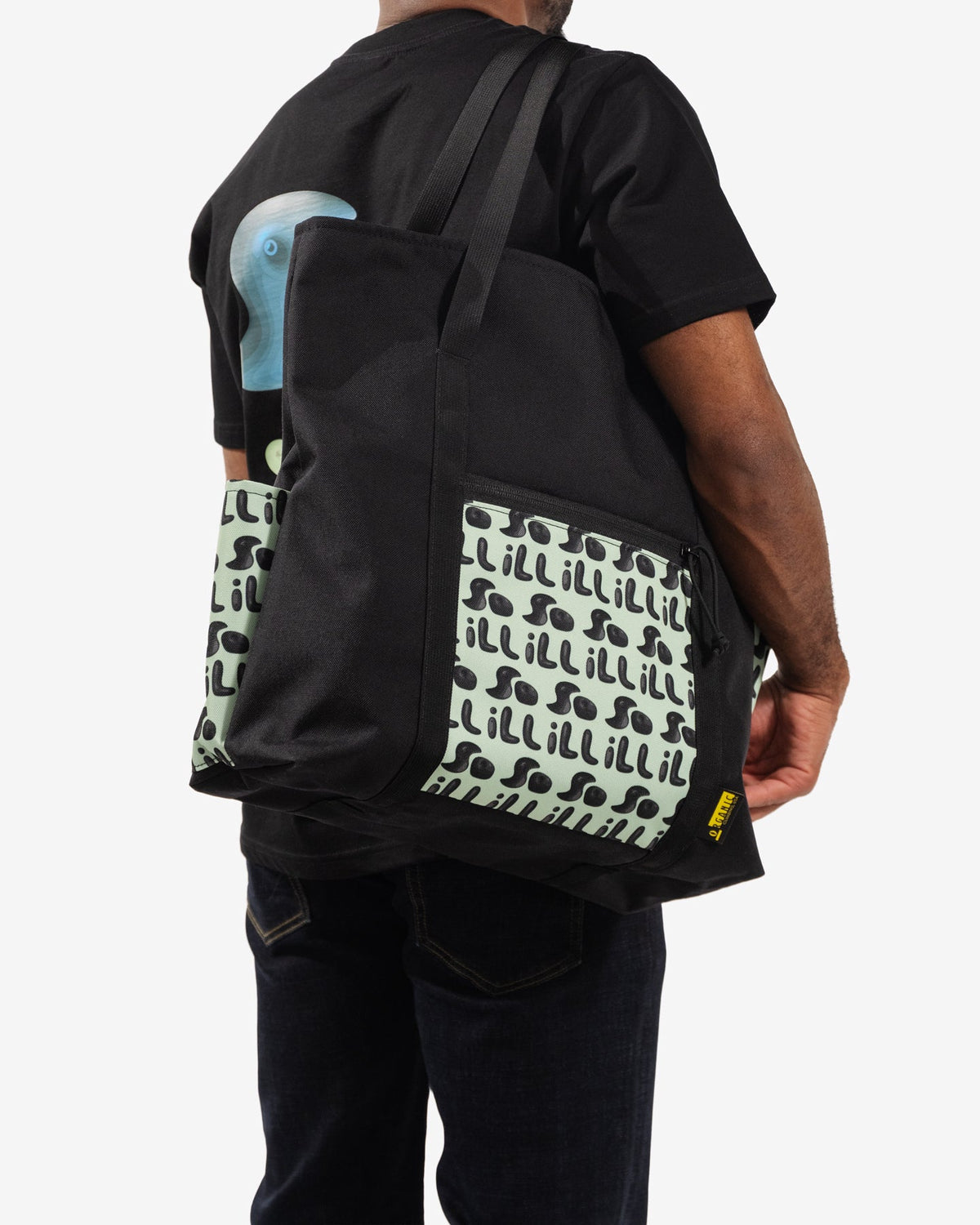 Quiver Tote • So iLL x Sender One Collab Logo - Seafoam / Black - So iLL - So iLL