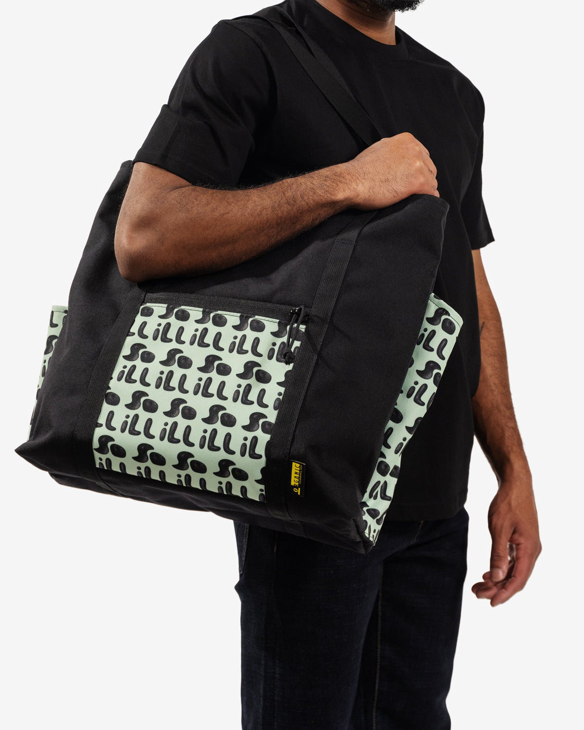 Quiver Tote • So iLL x Sender One Collab Logo - Seafoam / Black - So iLL - So iLL