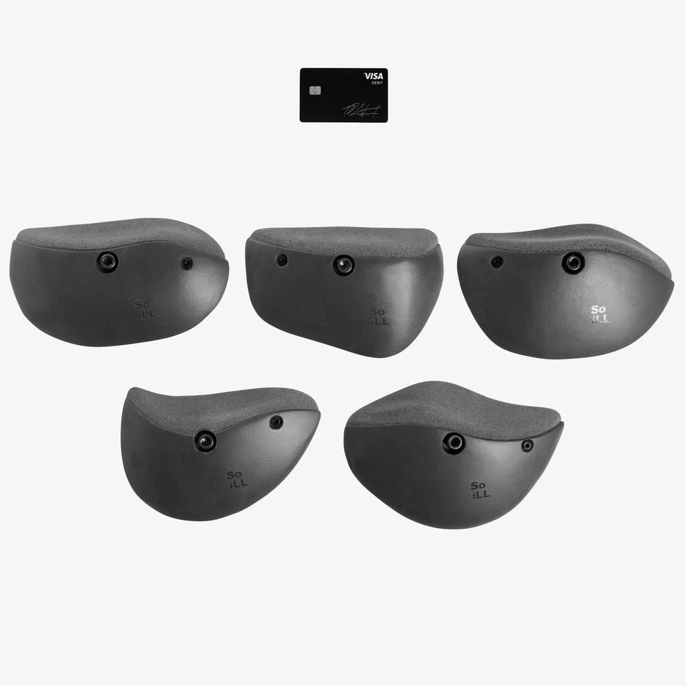 Smooth Matte Medium Climbing Holds So iLL