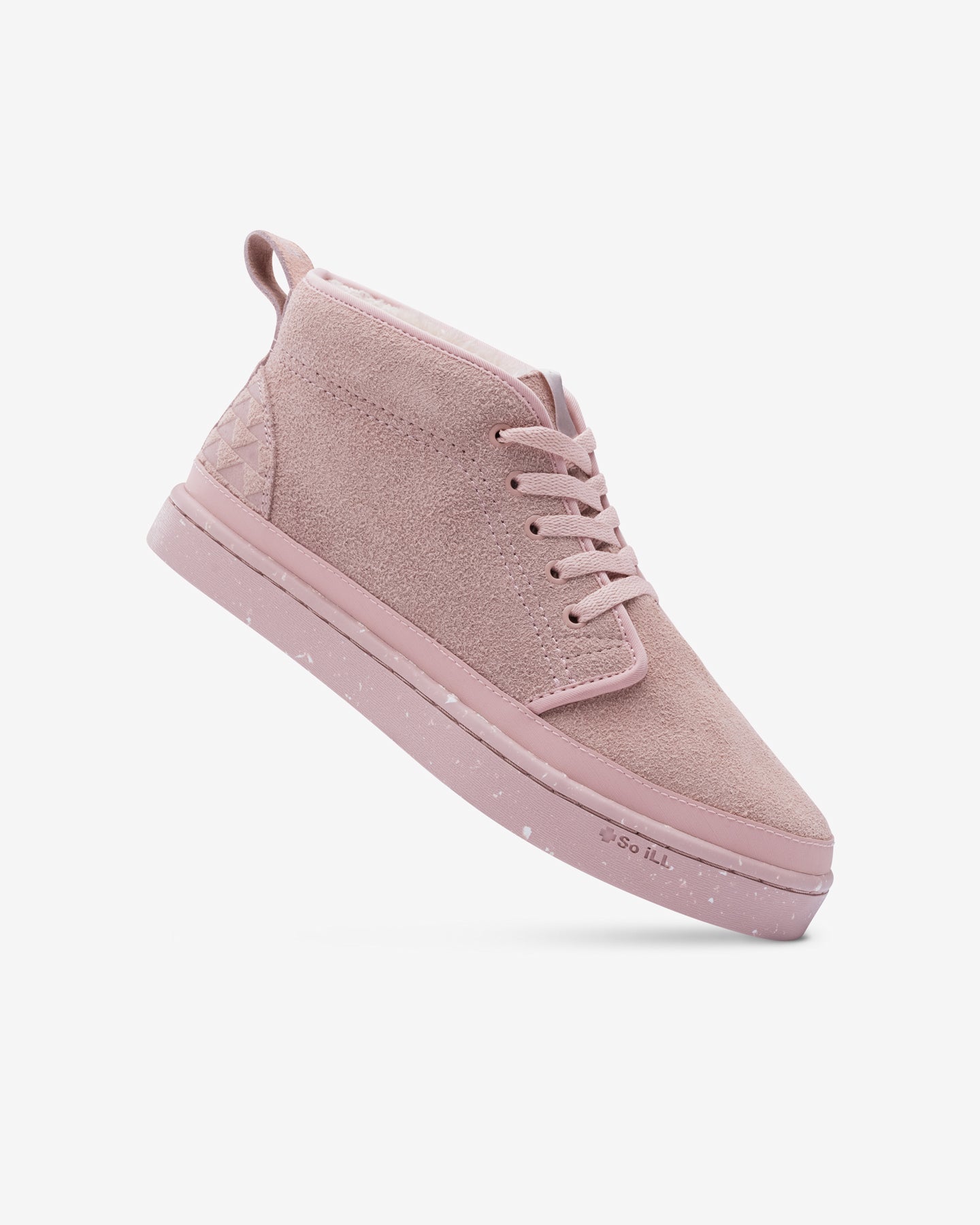 Faux Fur Chukka • Dirty Pink - M4.5 / W6 - So iLL - So iLL