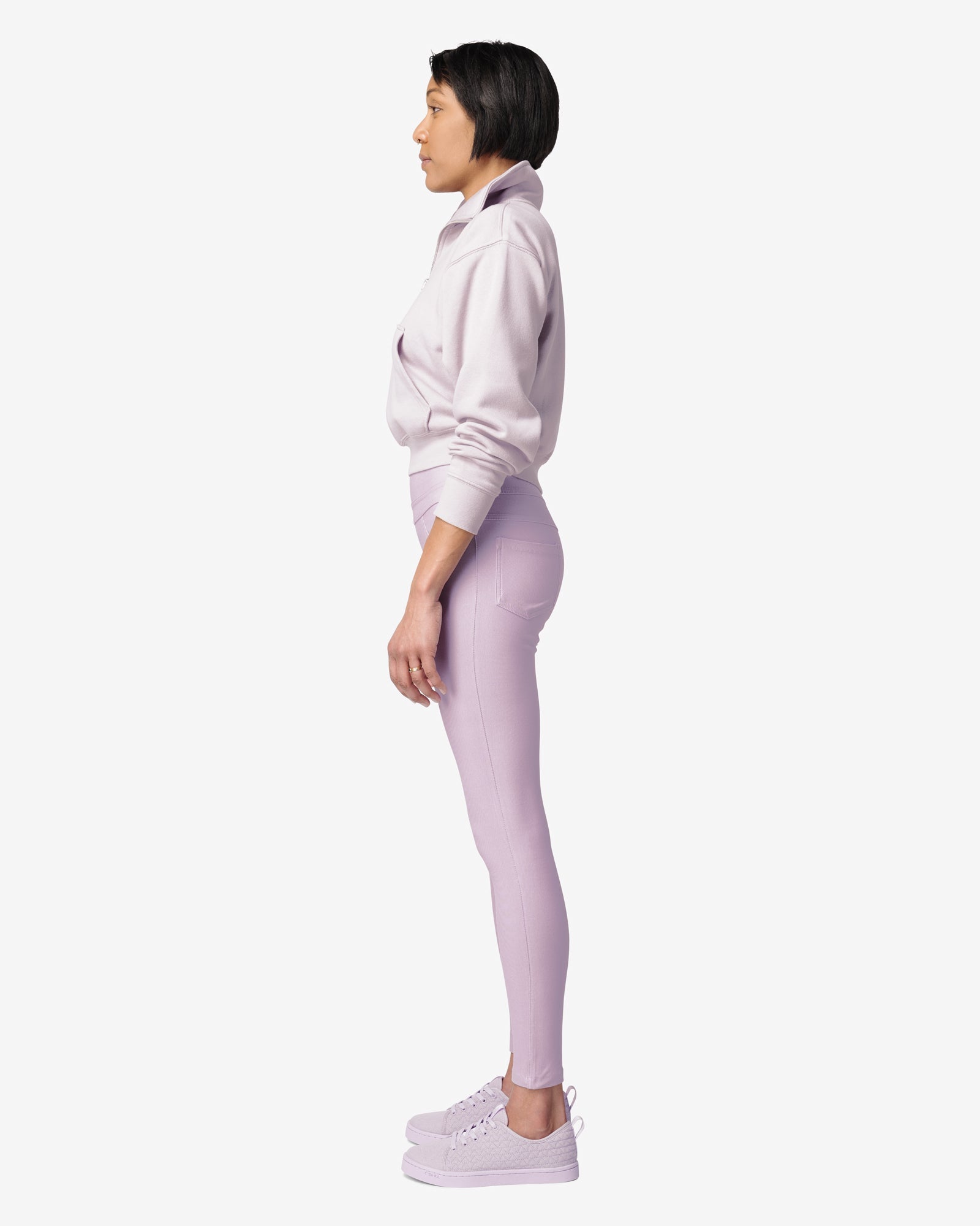 Lavender High Waist Flex Legging