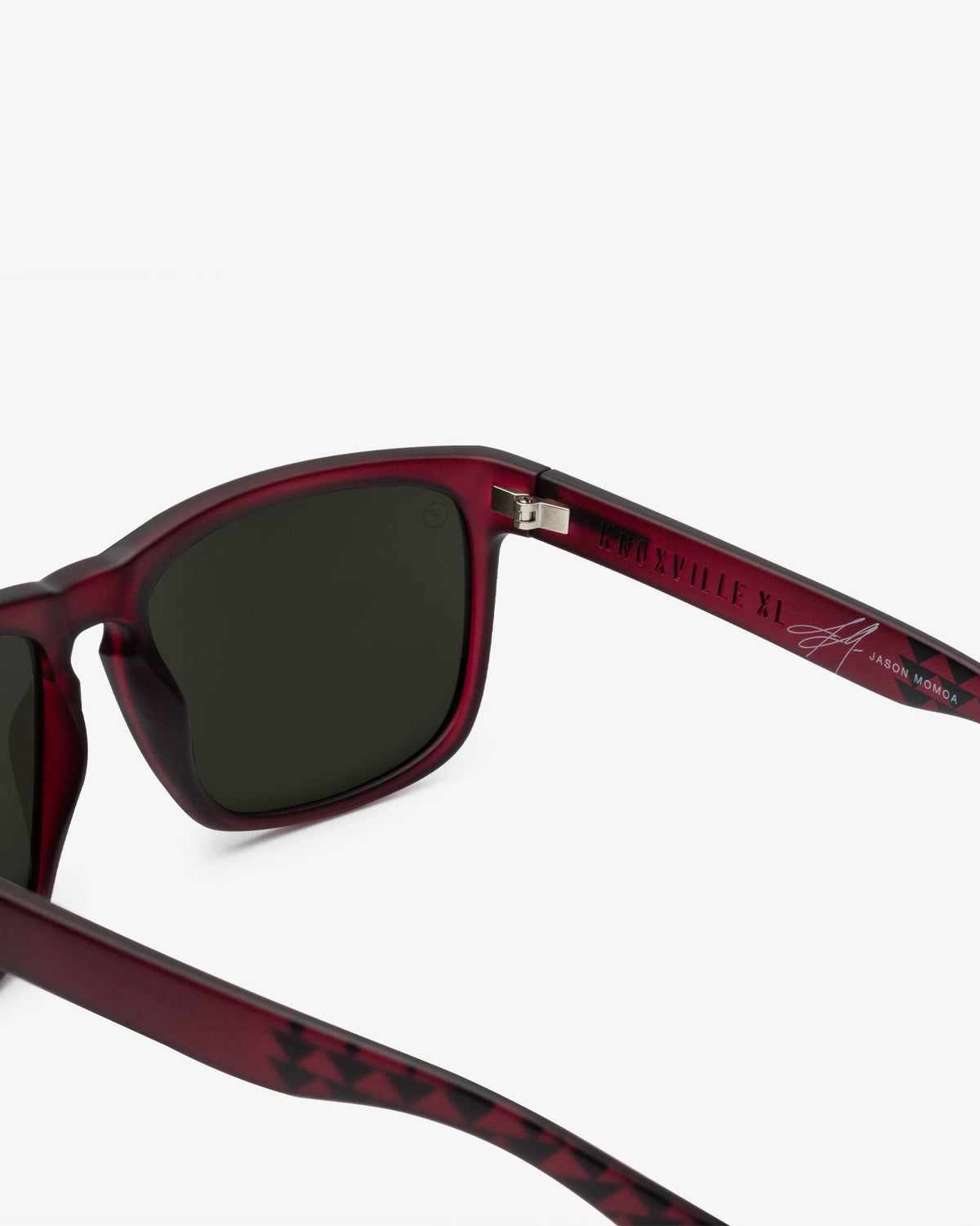 Jason Momoa Knoxville - Momoa Matte Ox Blood Sunglasses - Knoxville - So iLL - Electric