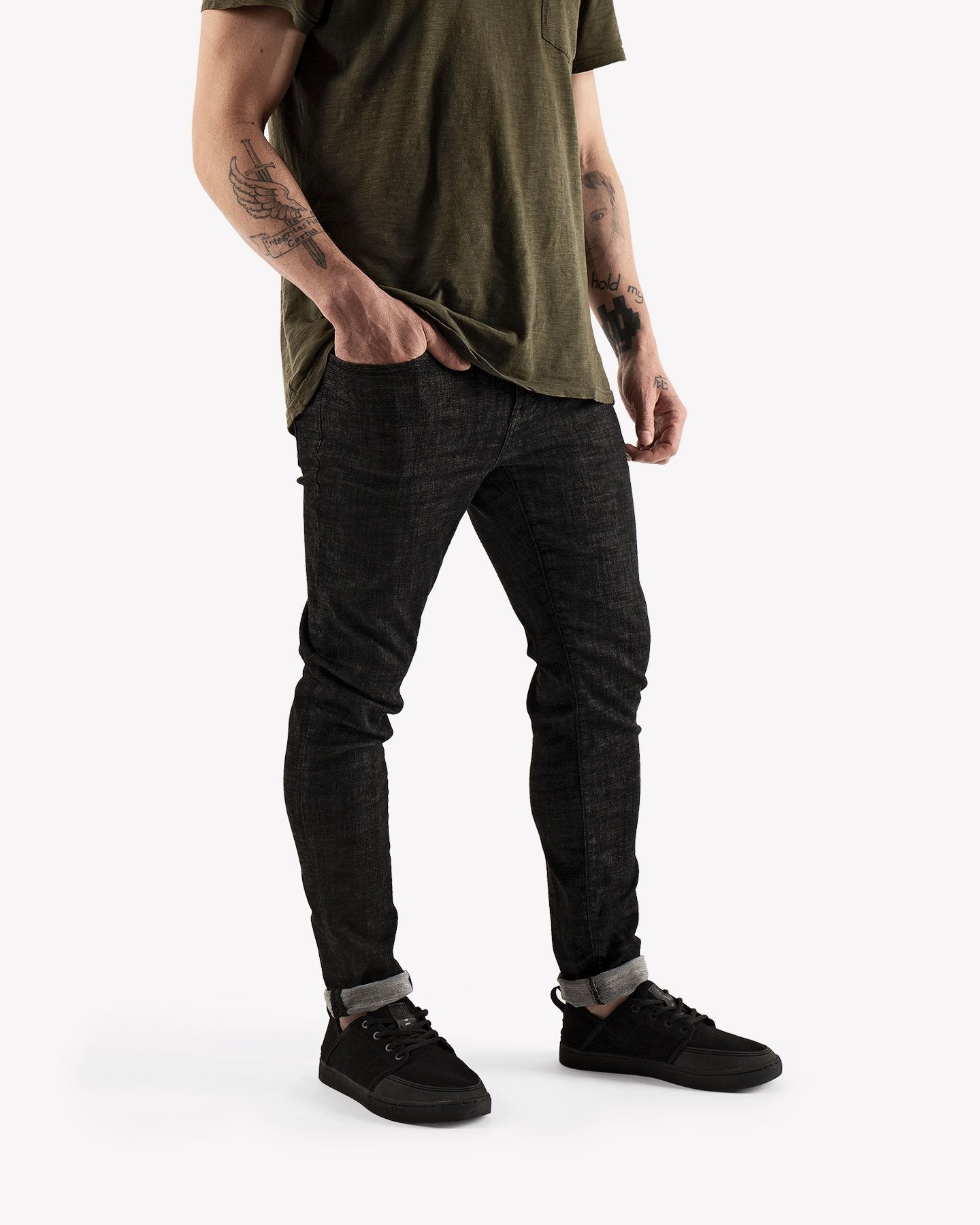 Men's Denim - Black - 26x28 (Youth) - Black - So iLL - So iLL