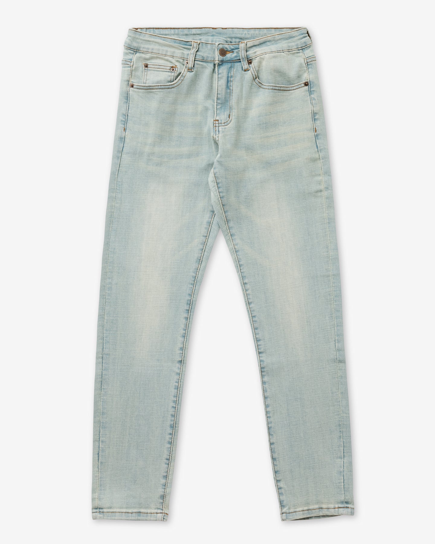 Light wash stretch fashion jeans