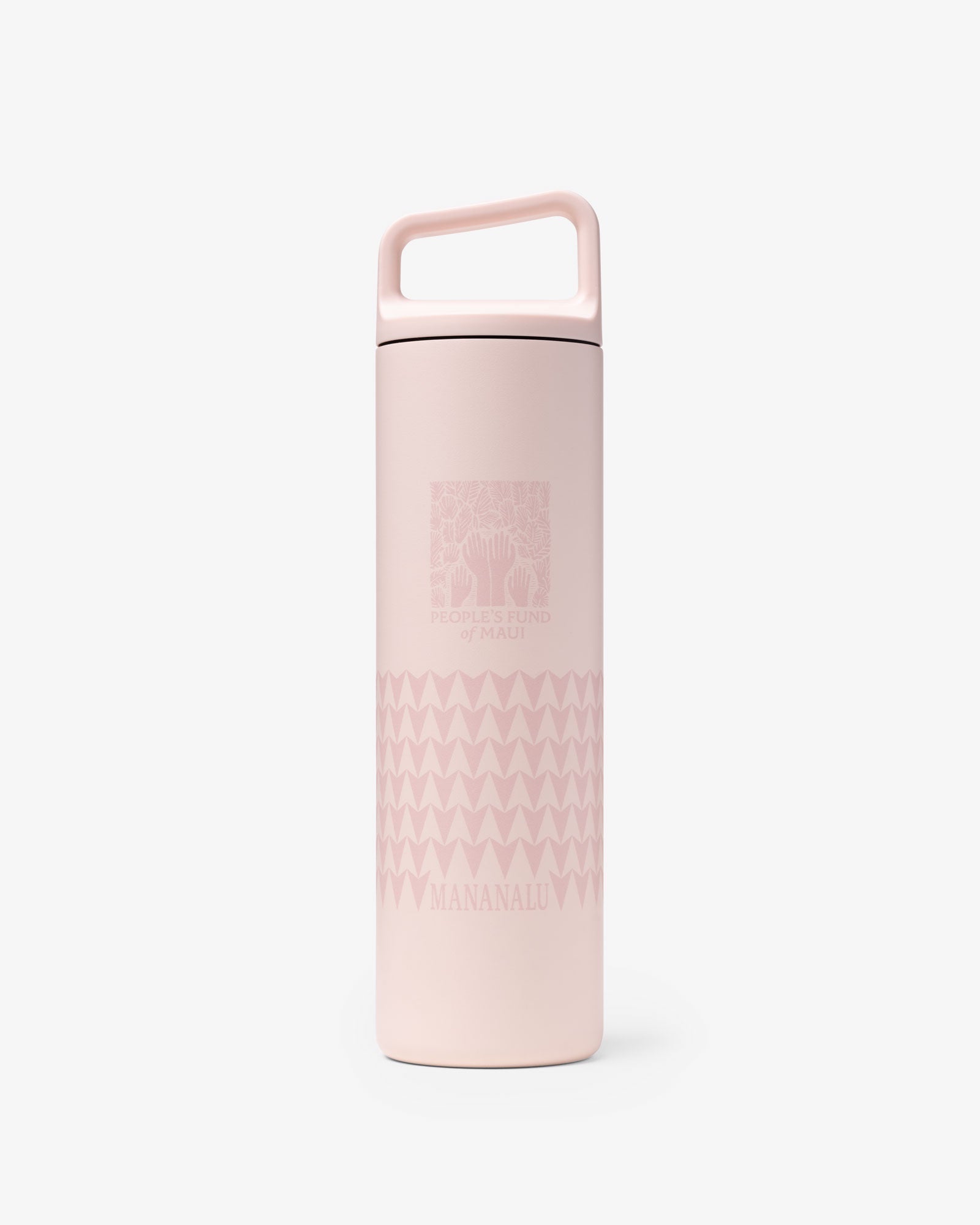 People's Fund of Maui MiiR 20oz Wide Mouth Water Bottle (Mananalu) - Pink / Pink - - So iLL - So iLL