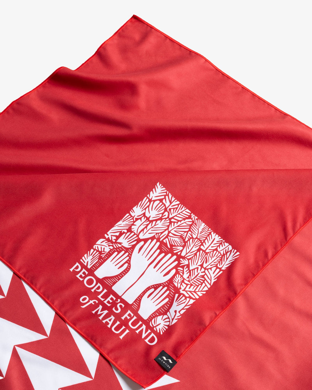 People's Fund of Maui Quick Dry Towel (Slowtide) - Red / White - - So iLL - Slowtide