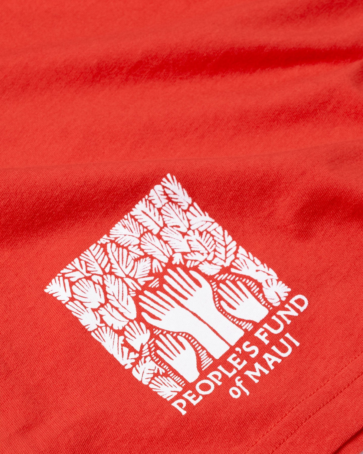 People&#39;s Fund of Maui Tee (So iLL + OTR) - Red/White - XS - So iLL - On The Roam