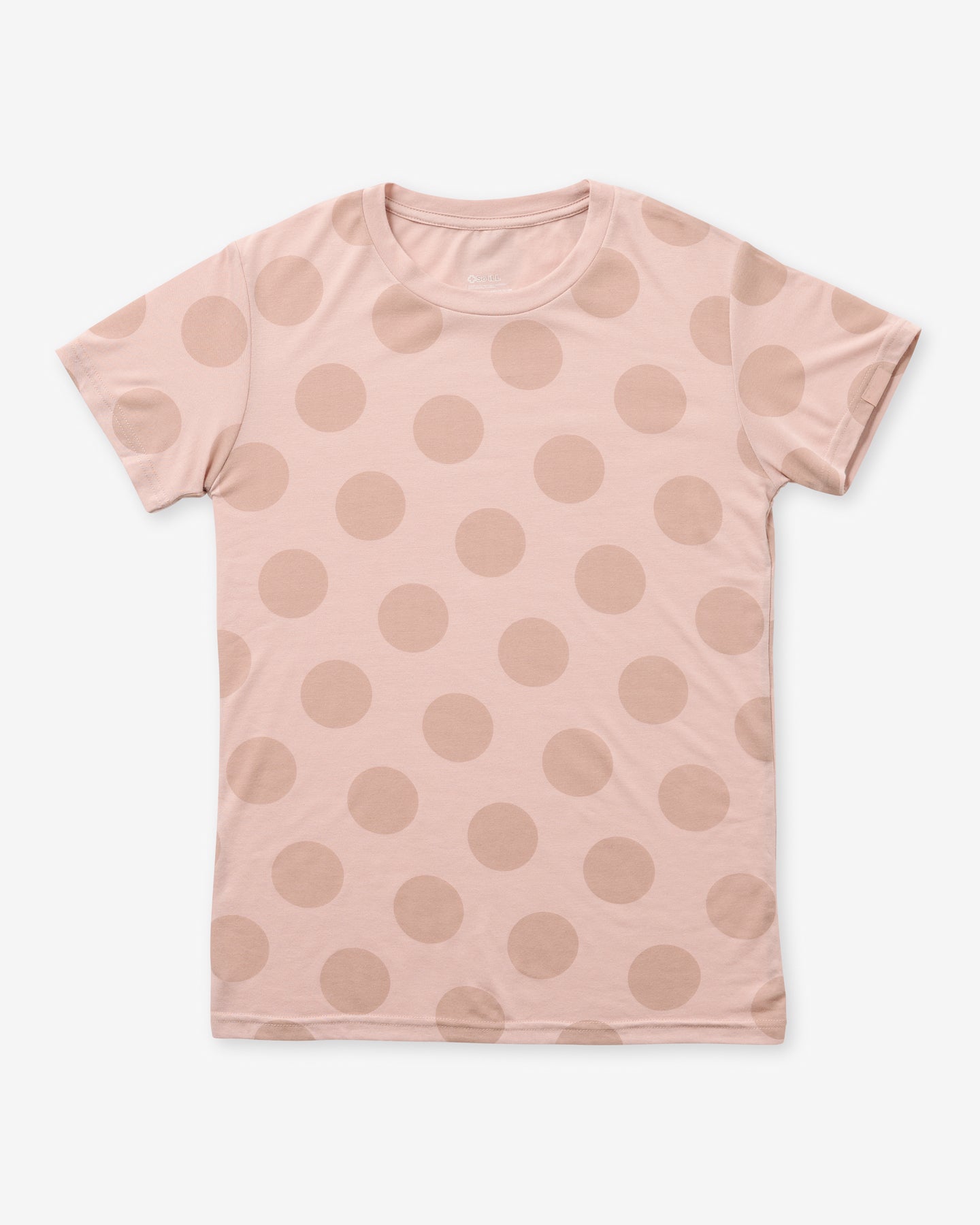 Polka Dot Tee - Dirty Pink - XS - So iLL - So iLL